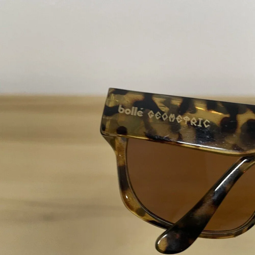 Bolle Geometric‎ Tortoise Brown Sunglasses 485 Betty Ford Invitational Frames